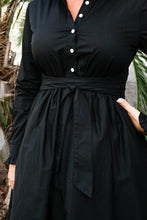 Load image into Gallery viewer, Anna Hi Lo Black Dress
