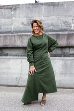 Load image into Gallery viewer, Green Asymmetrical Dress
