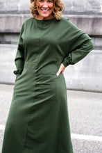 Load image into Gallery viewer, Green Asymmetrical Dress
