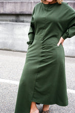 Load image into Gallery viewer, Green Asymmetrical Dress
