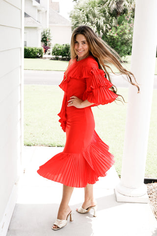 Catalina Red Dress