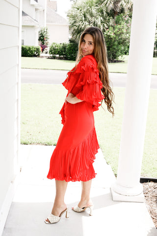 Catalina Red Dress