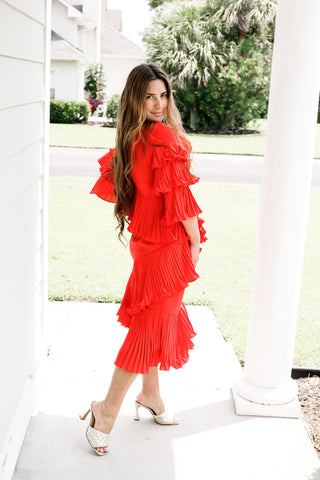 Catalina Red Dress