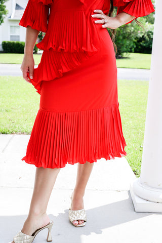 Catalina Red Dress