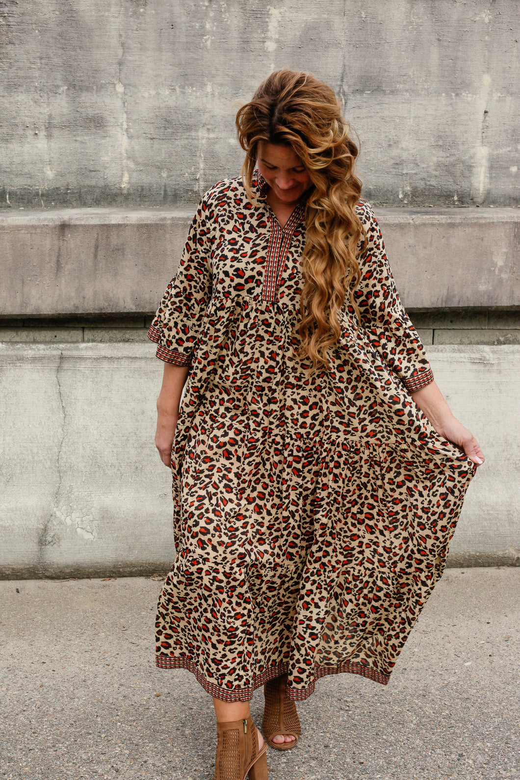 Clare Boho Dress