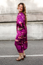 Load image into Gallery viewer, Iris Pink Silk Dress

