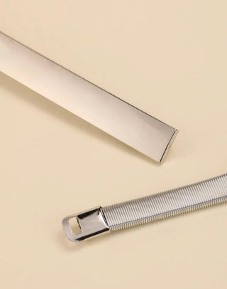 Skinny Belt Gold Silver