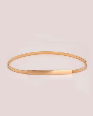 Skinny Belt Gold Silver