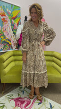 Load and play video in Gallery viewer, Free People Spell&amp;Gypsy Leopard Dress
