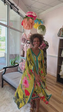 Load and play video in Gallery viewer, French Riviera Chartreuse Silk Set
