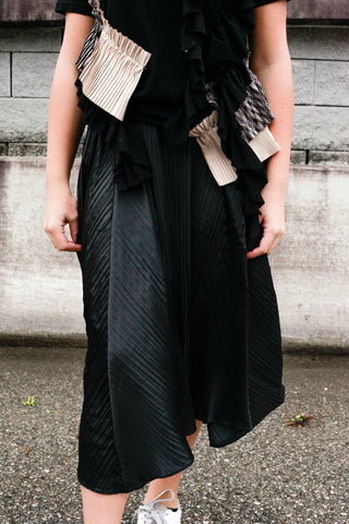 Miss Match Ruffle Tee Top