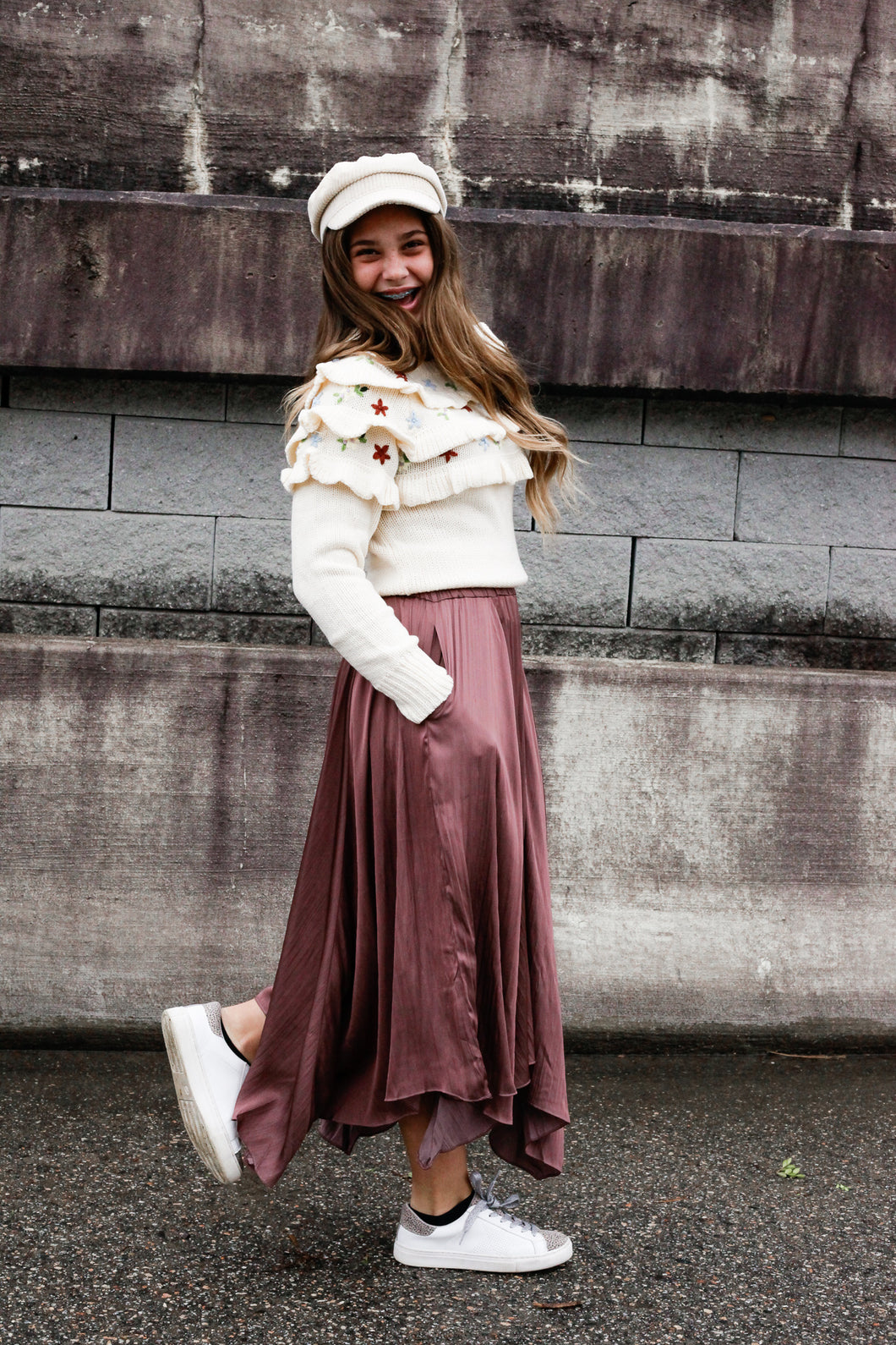 “Eden” Hanky Hem Skirt