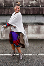 Load image into Gallery viewer, Belted Poncho Cape Cardigan Sweater
