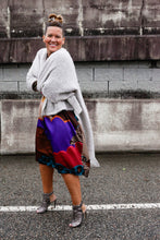 Load image into Gallery viewer, Belted Poncho Cape Cardigan Sweater
