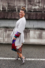 Load image into Gallery viewer, Belted Poncho Cape Cardigan Sweater
