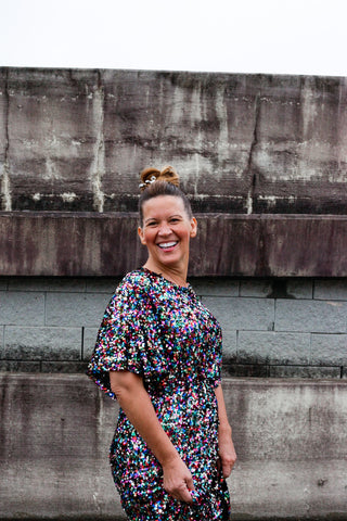 Tis The Season Sequin Maxi Dress