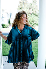 Load image into Gallery viewer, “Vanessa” Velvet Tunic
