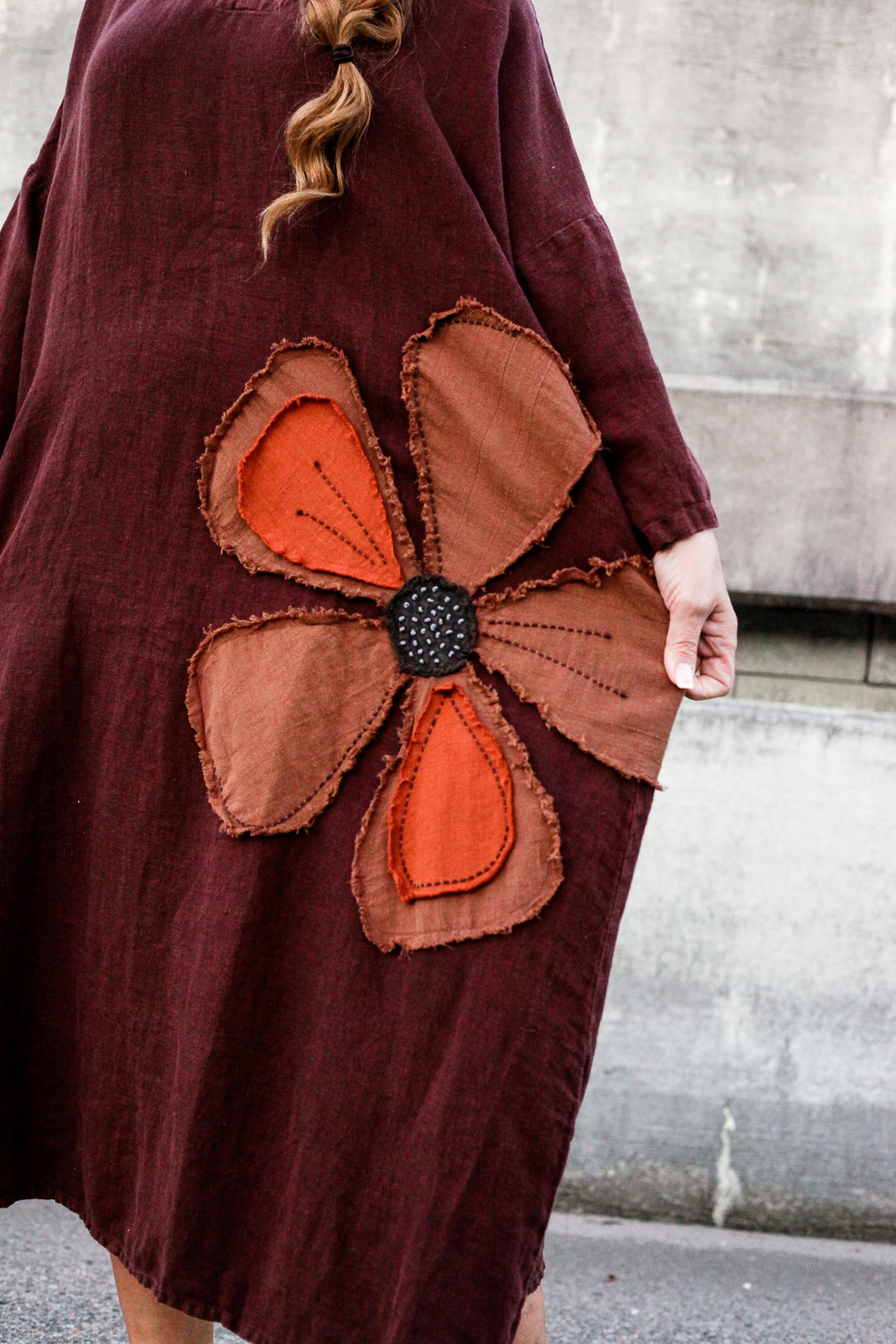 Ginger Linen Dress