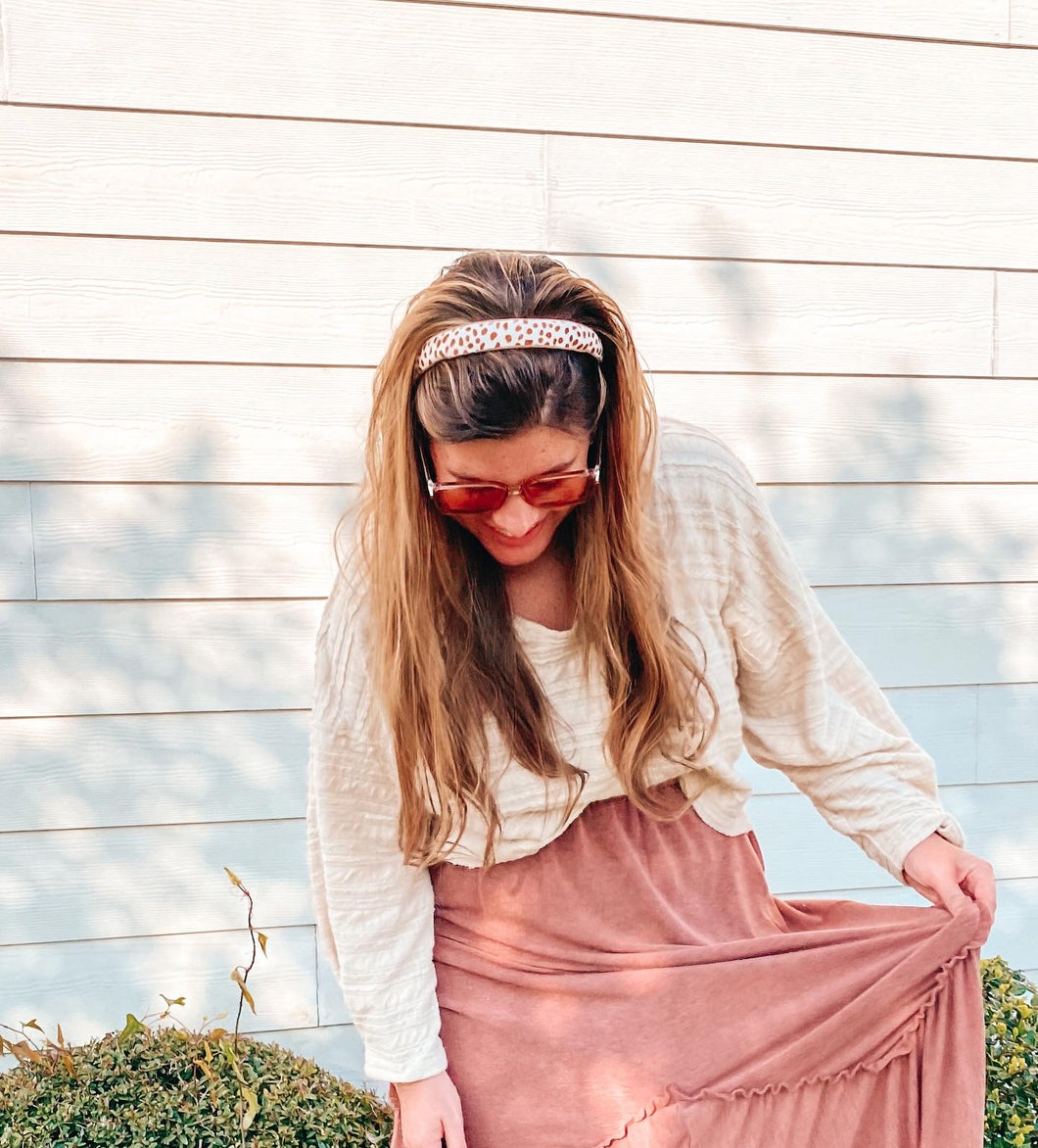 On the Prowl Leopard Animal Fur Headband